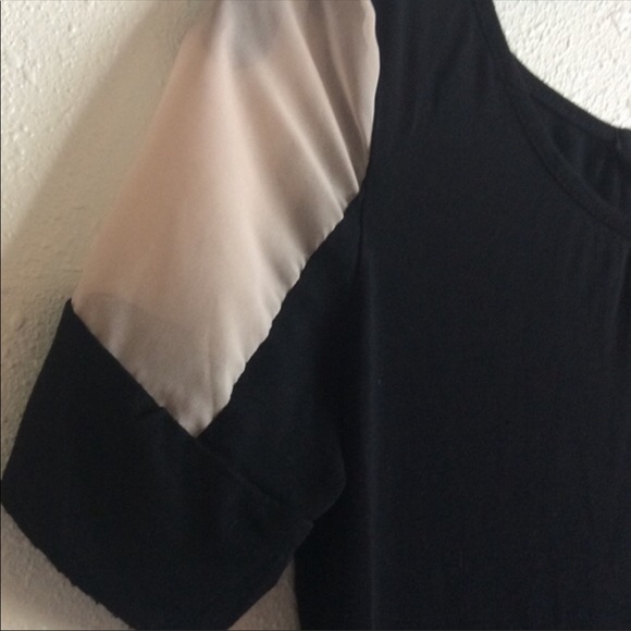 Sexy sheer shoulder top - Picture 2 of 2